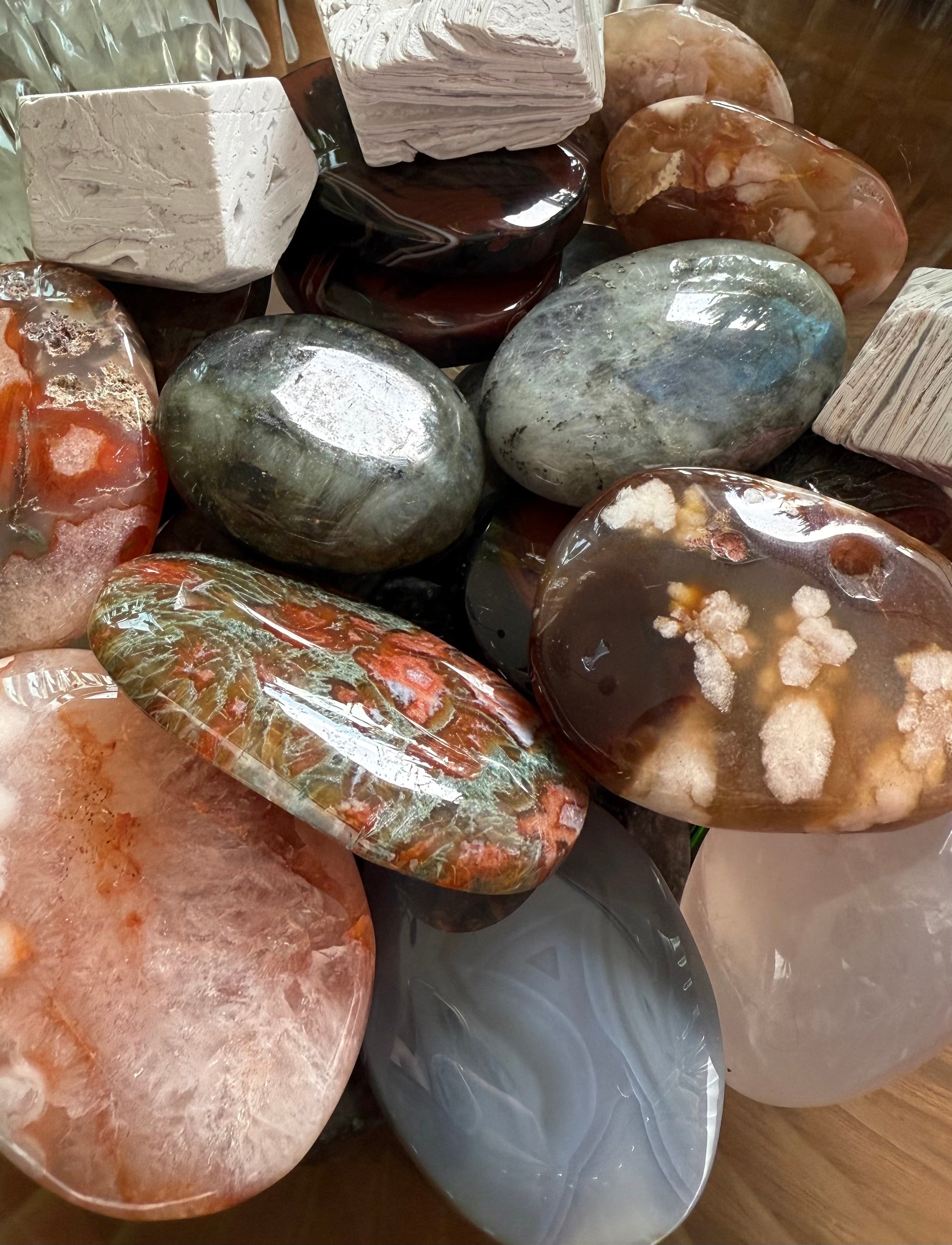 Crystal Palm stones